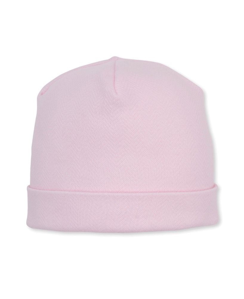 Jacquard Hat Baby Blessings Pink