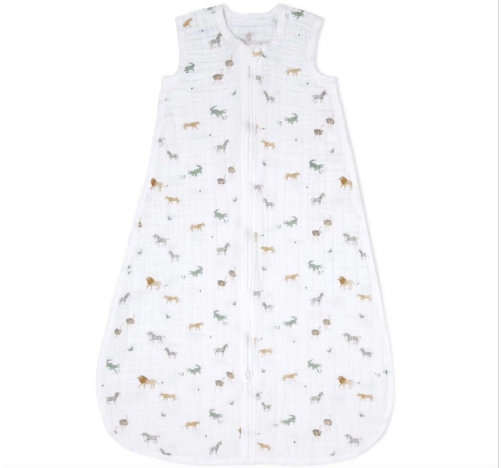 0-6 Months Safari Dreams Organic Sleeping Bag