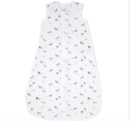 0-6 Months Safari Dreams Organic Sleeping Bag