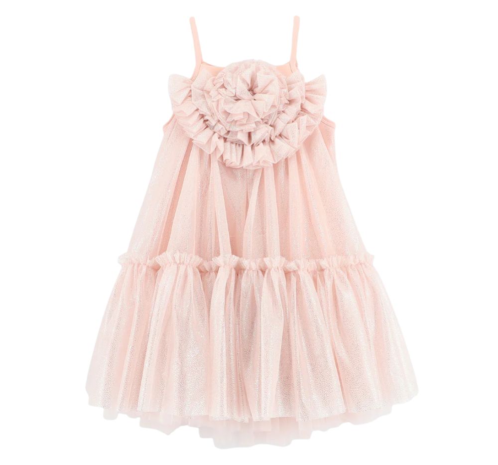 Rosheen Sparkle Tulle Strappy Dress
