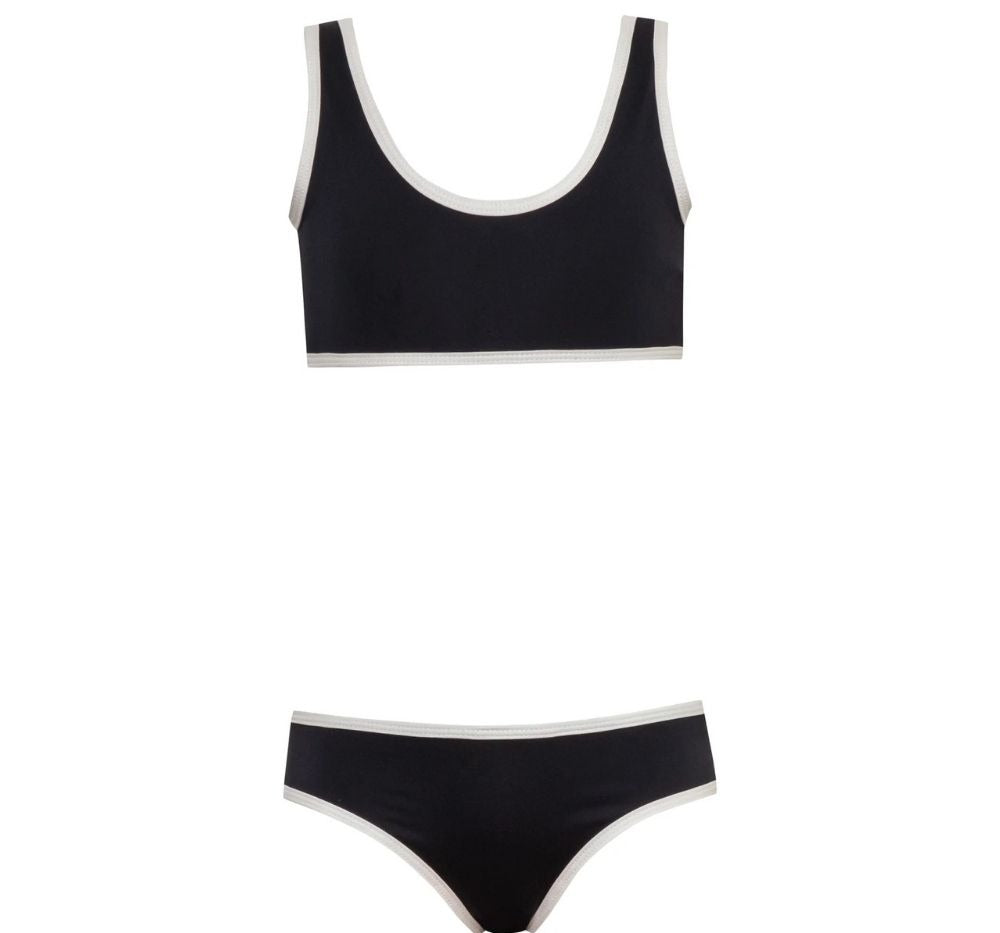 Back Up Black Bikini Set