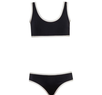 Back Up Black Bikini Set