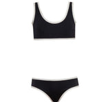Back Up Black Bikini Set