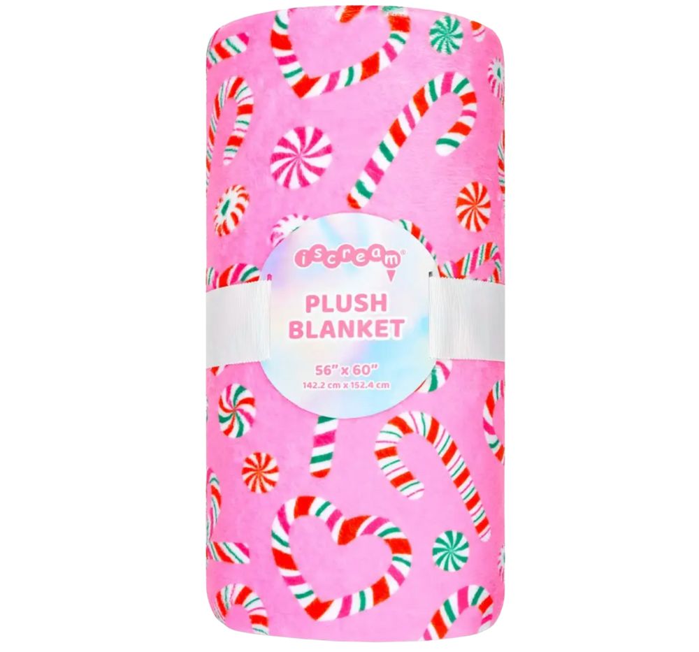 Merry Mints Plush Blanket