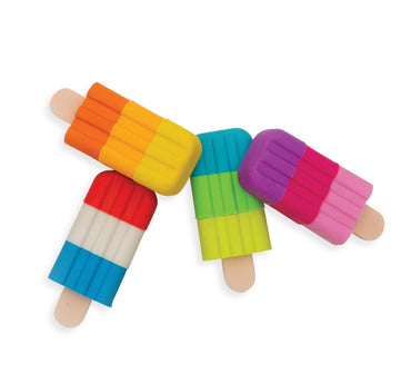 Icy Pops Fruit Scented Puzzle Erasers