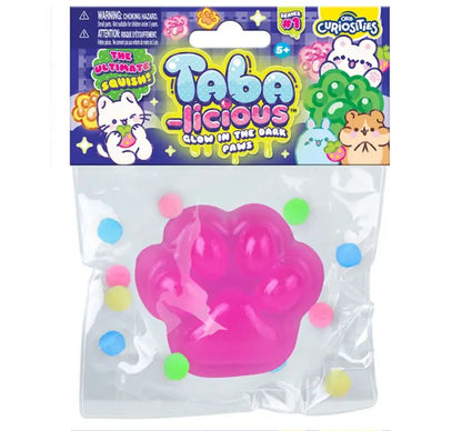 Taba-licious Glow in the Dark Paws Pink