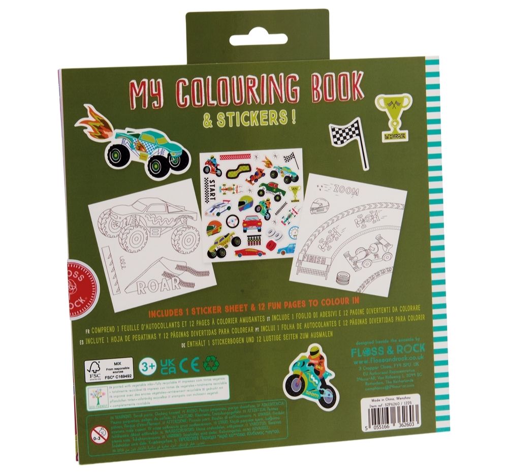 My Colouring Book Cars