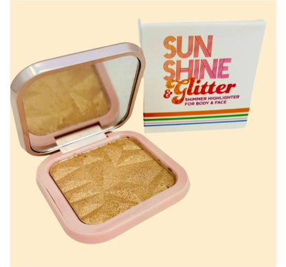 Highlighter Shimmer Compact Sunkissed