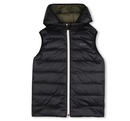Reversible Hooded Olive Night