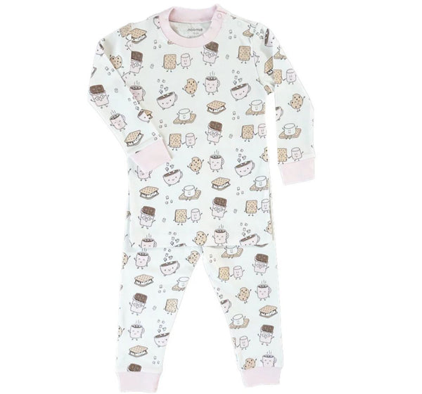 Two Piece PJ Smores Pink