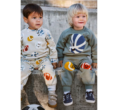 Sweat Shirt & Soft Pants Cute Balls