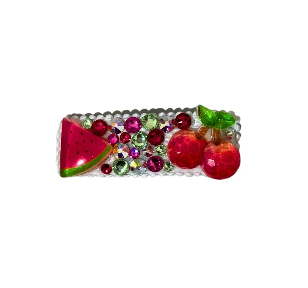 Crystals Snap Clip Watermelon-Cherry