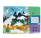 Colouring Fun & Games Mat Dinosaurs