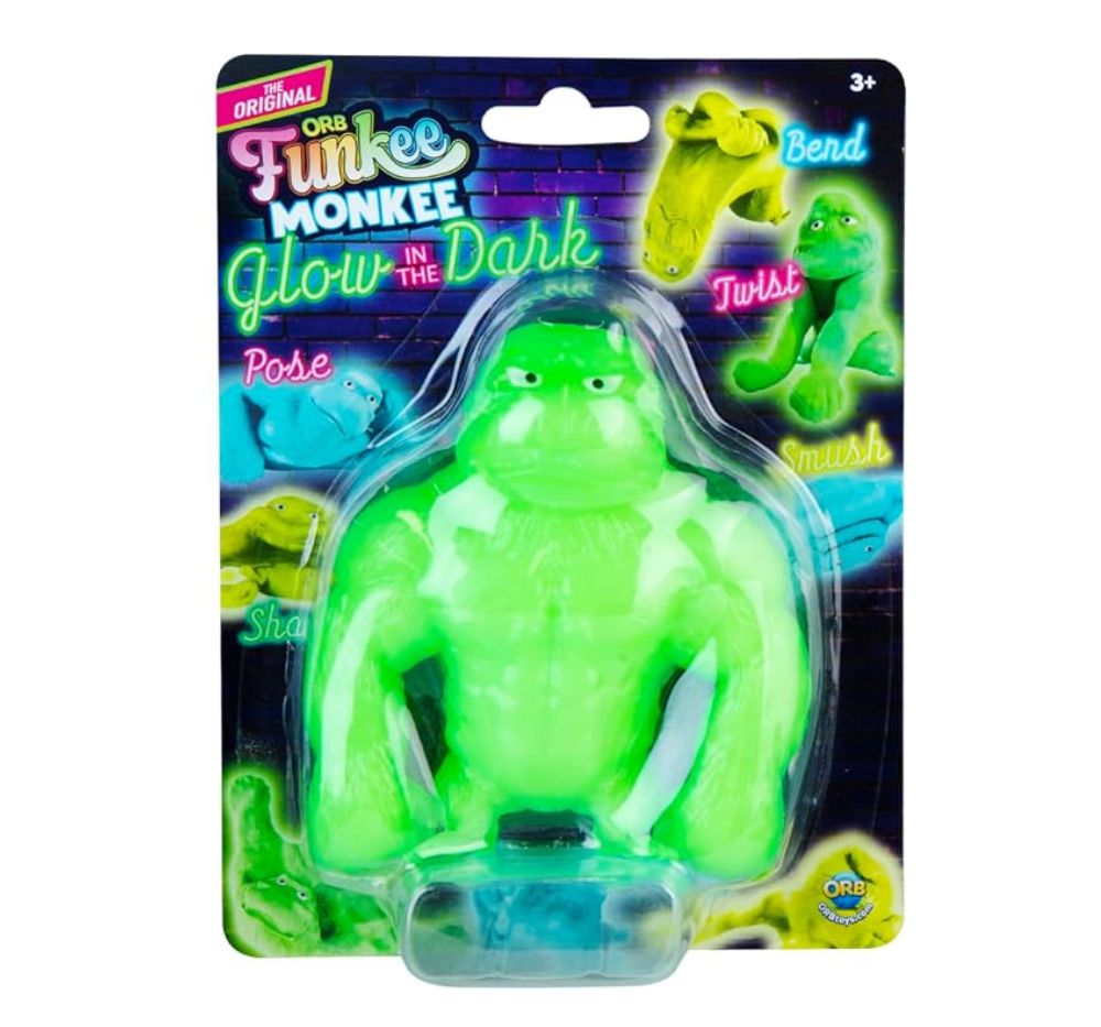 Funkee Monkee Glow in the Dark Mega Green