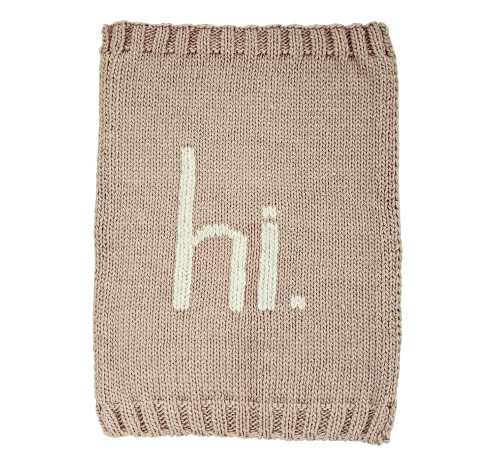 Cobija Tejida ″HI″ Pebble Brown