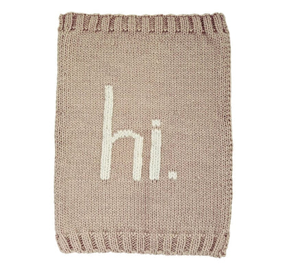 Cobija Tejida ″HI″ Pebble Brown