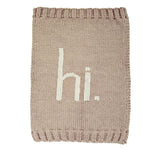Cobija Tejida ″HI″ Pebble Brown