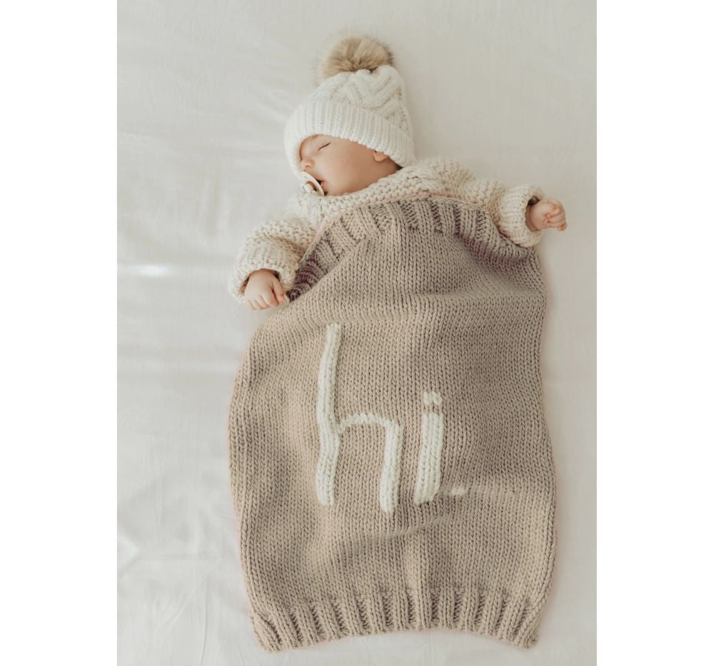 Cobija Tejida ″HI″ Pebble Brown