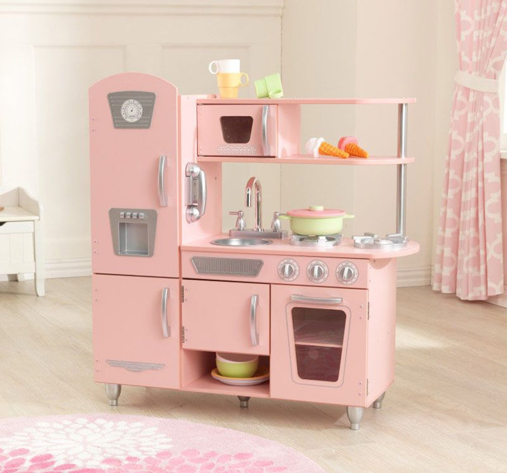 Cocinita Vintage Rosa - Kid Kraft