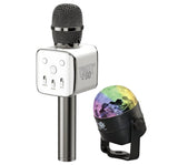 Party 2 Go Mic And Disco Ball Combo Black