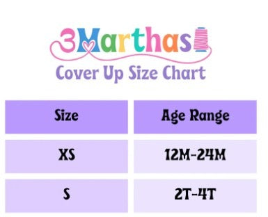 Seersucker  Cover Up  XS White with Pink