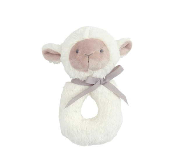 Plush Rattle Lamb