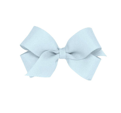 Mini Grosgrain Bow Blue Vapor