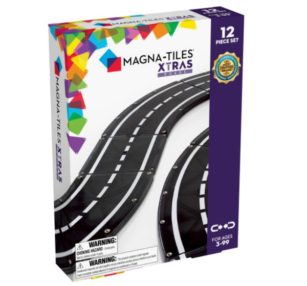 Magna-Tiles Xtras Roads 12pzas
