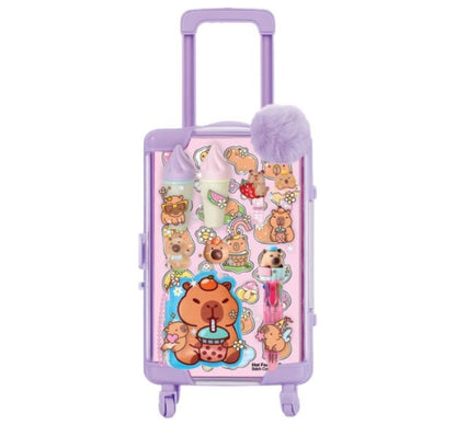 Mini Stationery Luggage Capybara