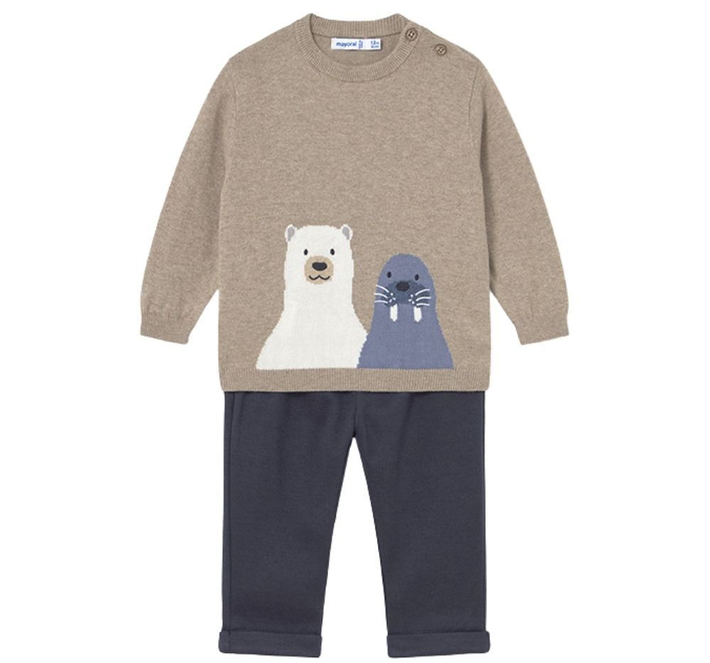 Conjunto Pantalon Largo & Jersey Noche