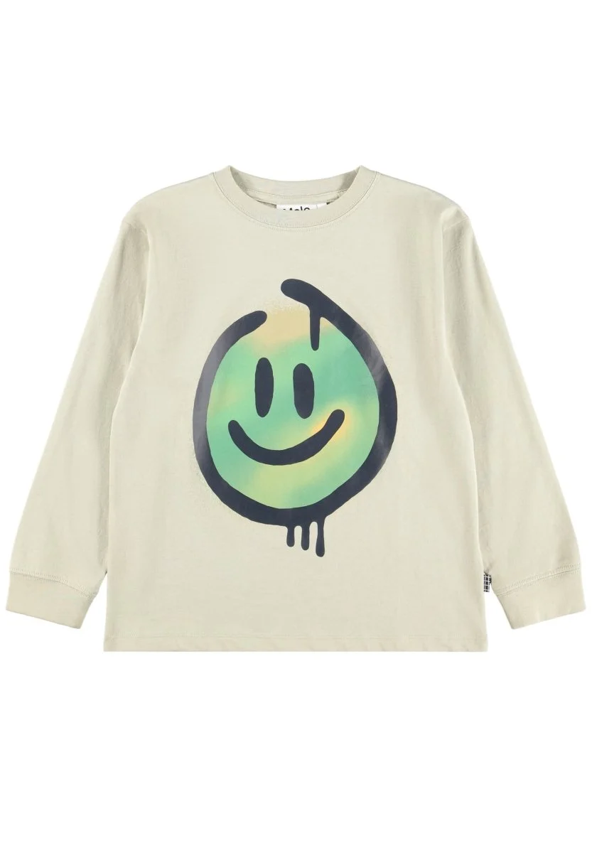 Tshirt Long Sleeves Rube Blur Smile