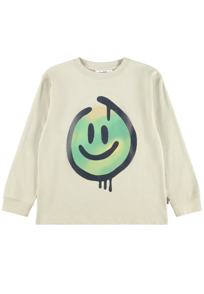 Tshirt Long Sleeves Rube Blur Smile
