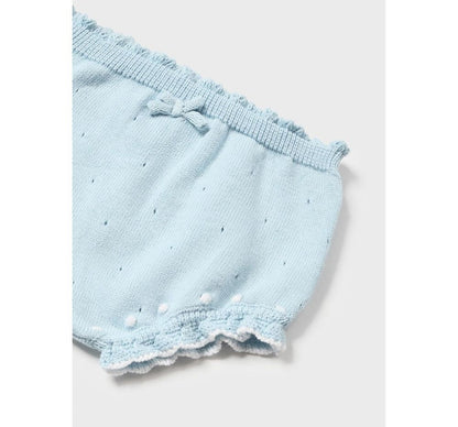 Conjunto Short Tricot Cristal