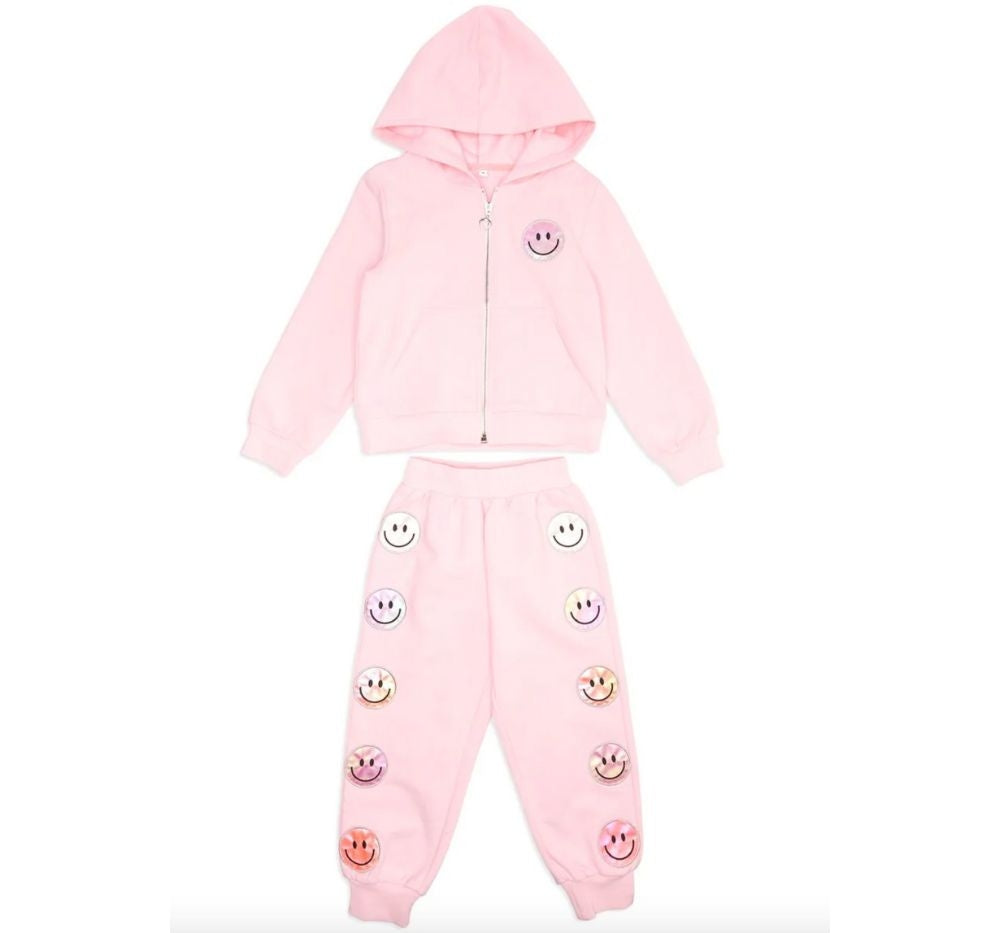 Conjunto Sudadera Y Pantalón Alexia Smiley Face