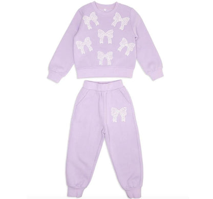 Conjunto Sudadera Y Pantalón Alice Pearl Bow
