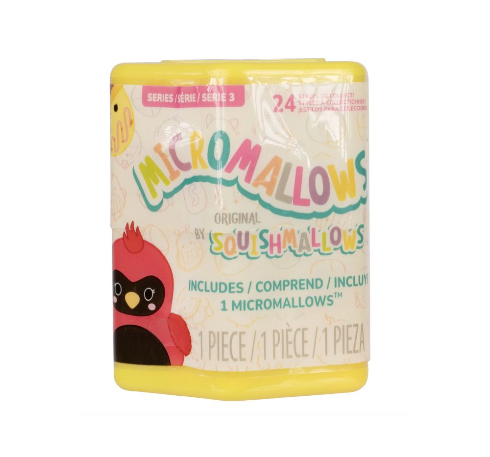 Mini Plush Micromallows Yellow