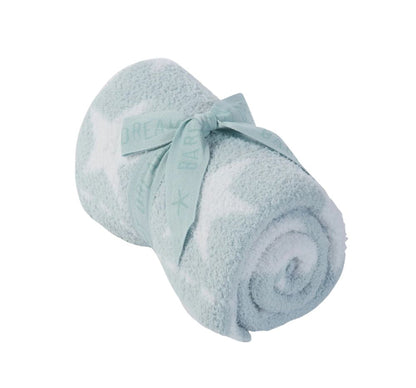 Cozychic Dream Receiving Blank Aqua/Ice White