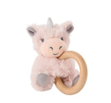 Ring Rattle Plush Unicorn