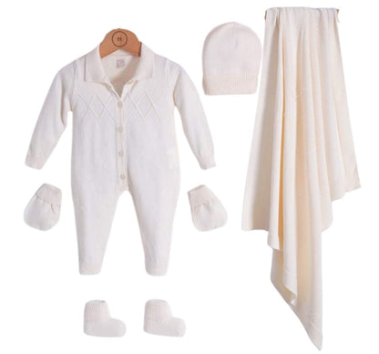Cream Luxury Comin Home Set 5 pcs