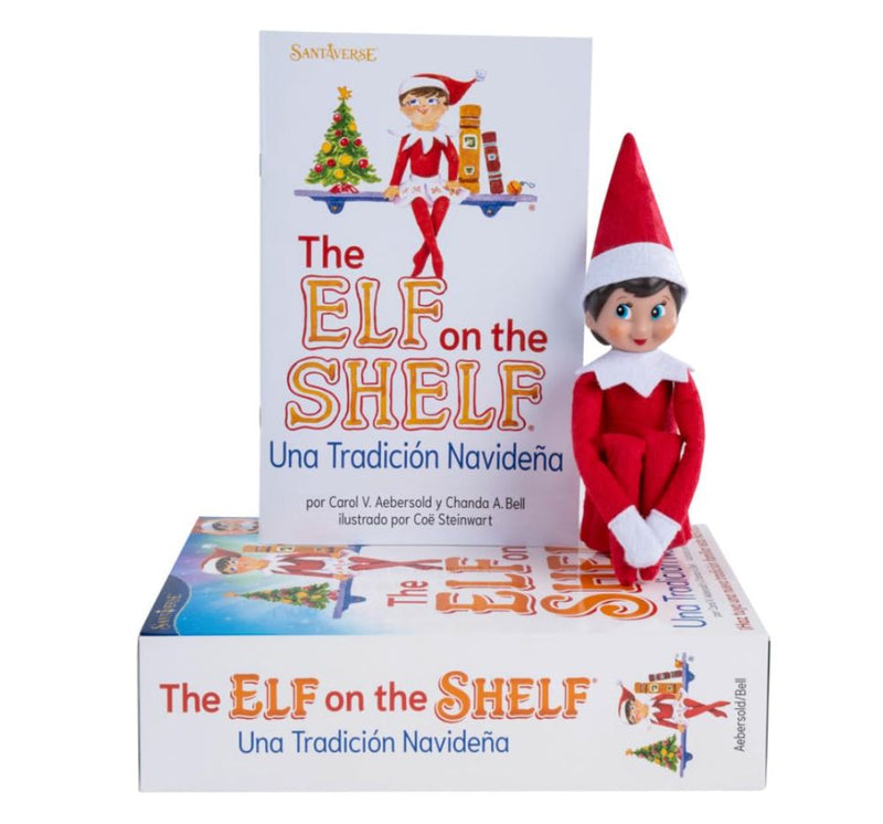 The Elf On The Shelf Girl Blue Eye In Spanish