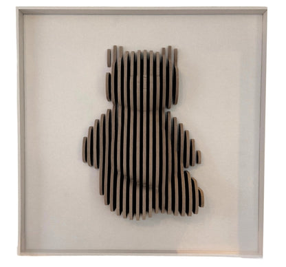 Cuadro Bear Hug 80cm