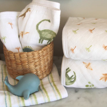 Dino Jungle 2-pack Hooded Towels
