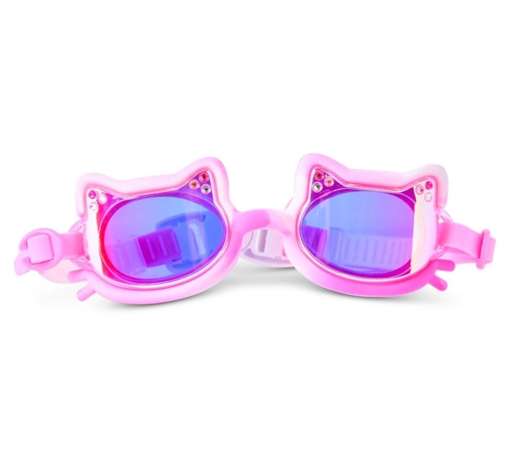 Tie Dye Tabby Swim Goggles Pawberry Milk
