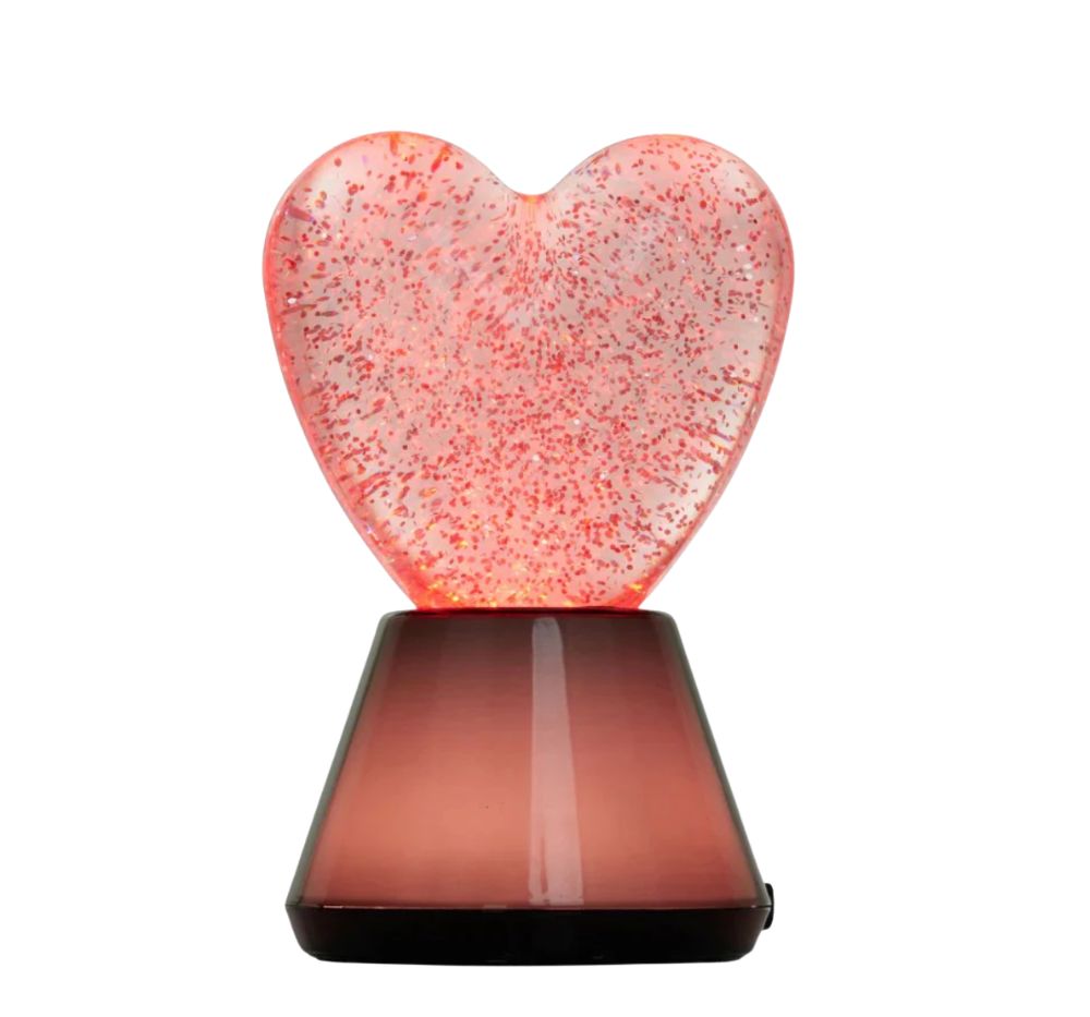 Glitter Heart Bluetooh Speaker