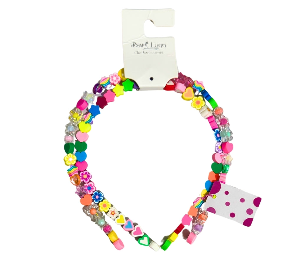 2Pack Charm Bead Headband Matt