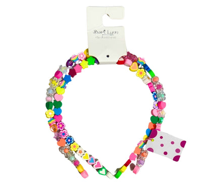 2Pack Charm Bead Headband Matt
