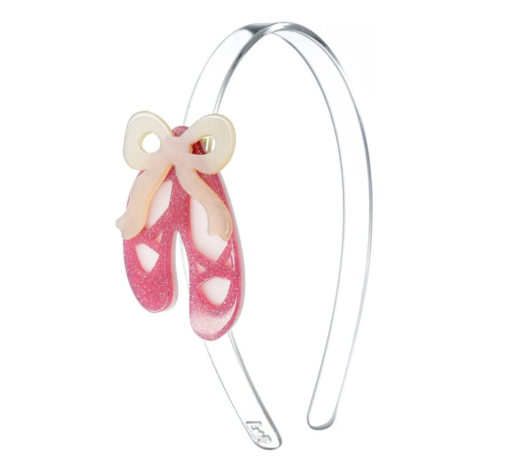 Diadema Ballet Slipper Vintage Pink