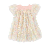 Marlowe 3D Multi Flower Tulle Dress