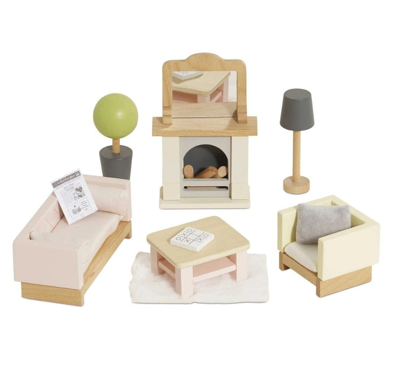 Wooden Dolls house Living Room