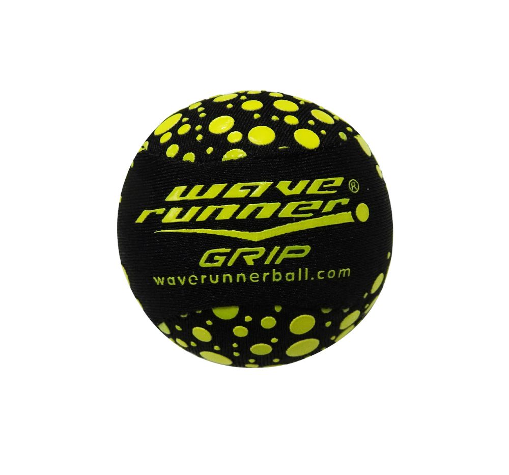 Grip Beach Ball Black-Yellow